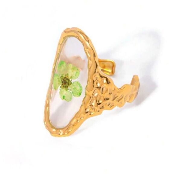 Summer flower ring N584 - Picture 1 of 4